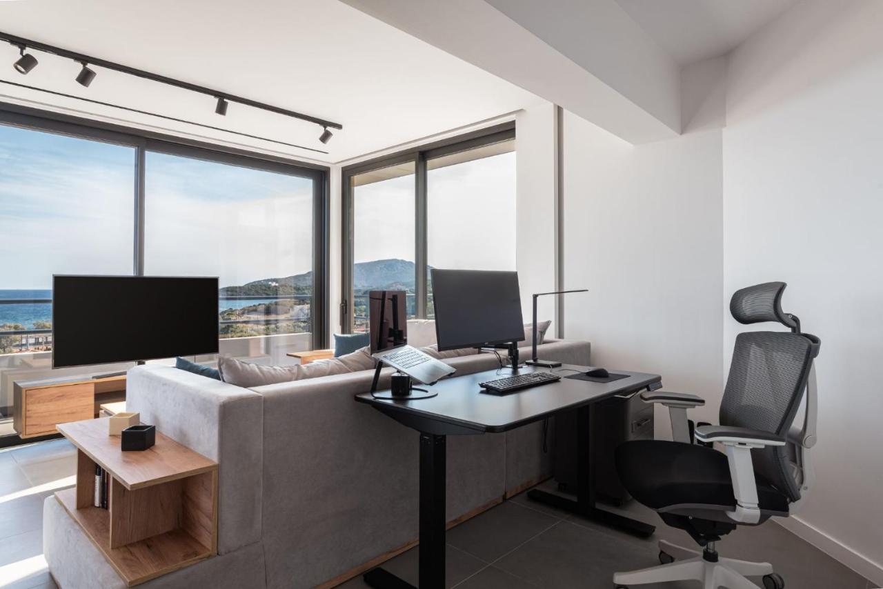 Sounio Panoramic Loft Apartment Sounion Exterior foto