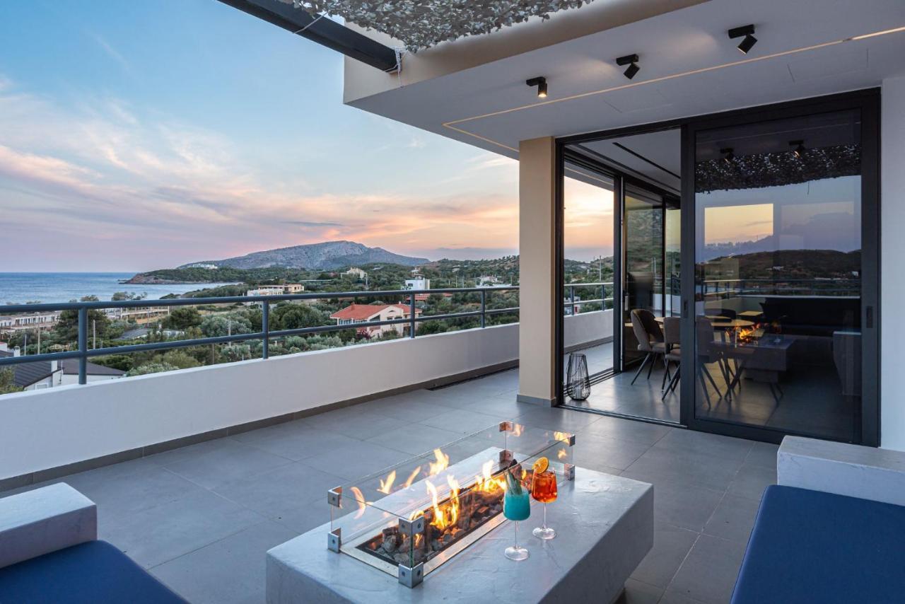 Sounio Panoramic Loft Apartment Sounion Exterior foto
