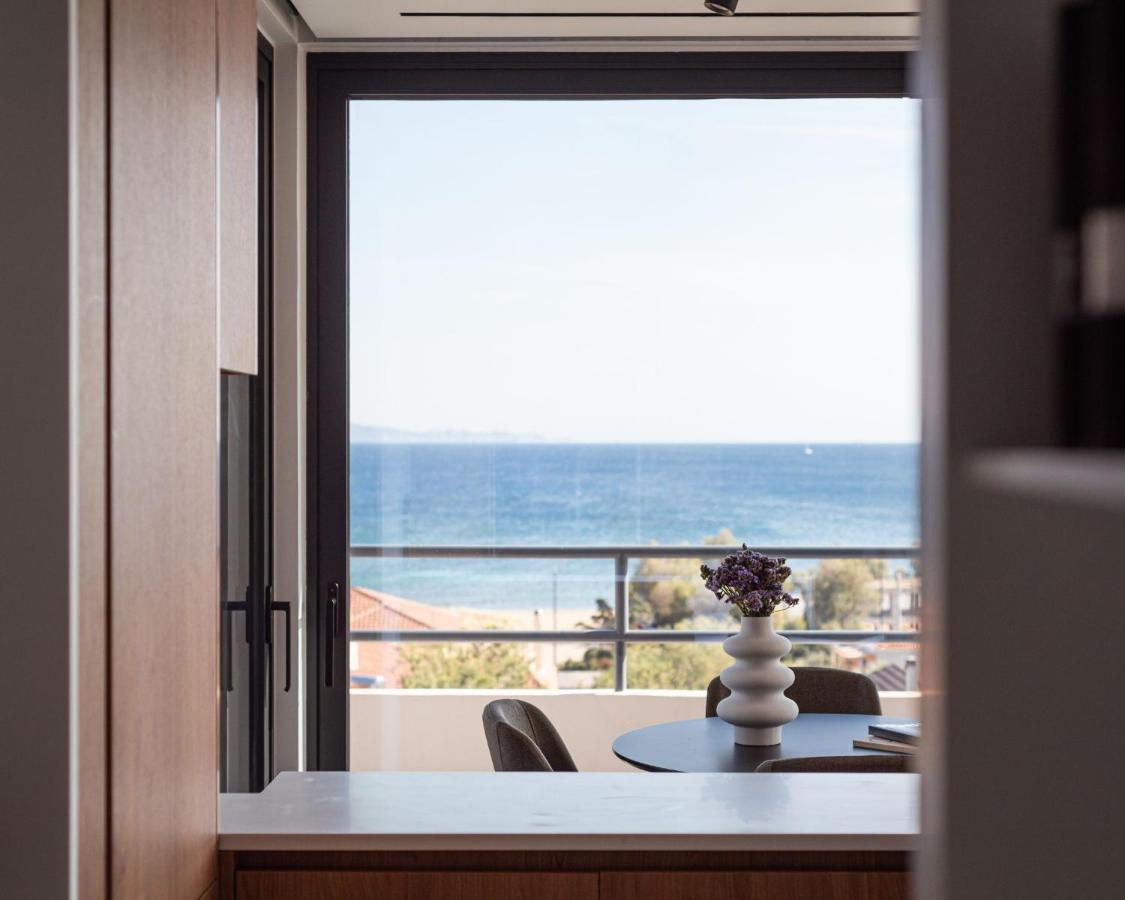 Sounio Panoramic Loft Apartment Sounion Exterior foto
